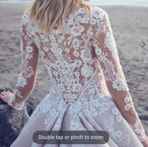 Wedding dress Sottero and Midgley Norvinia Lynette size 10 - Picture 5 of 7